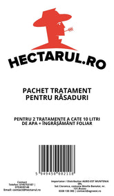 Hectarul - Pachet tratament pentru rasaduri cu ingrasamant foliar, 30 Litri